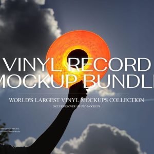 Vinyl Record Mockup Bundle
